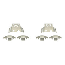 2X RC Car Upgrade Chassis Armor Kit for MJX 11/12 H12Y H12Y+ H12P RC Car Accessories