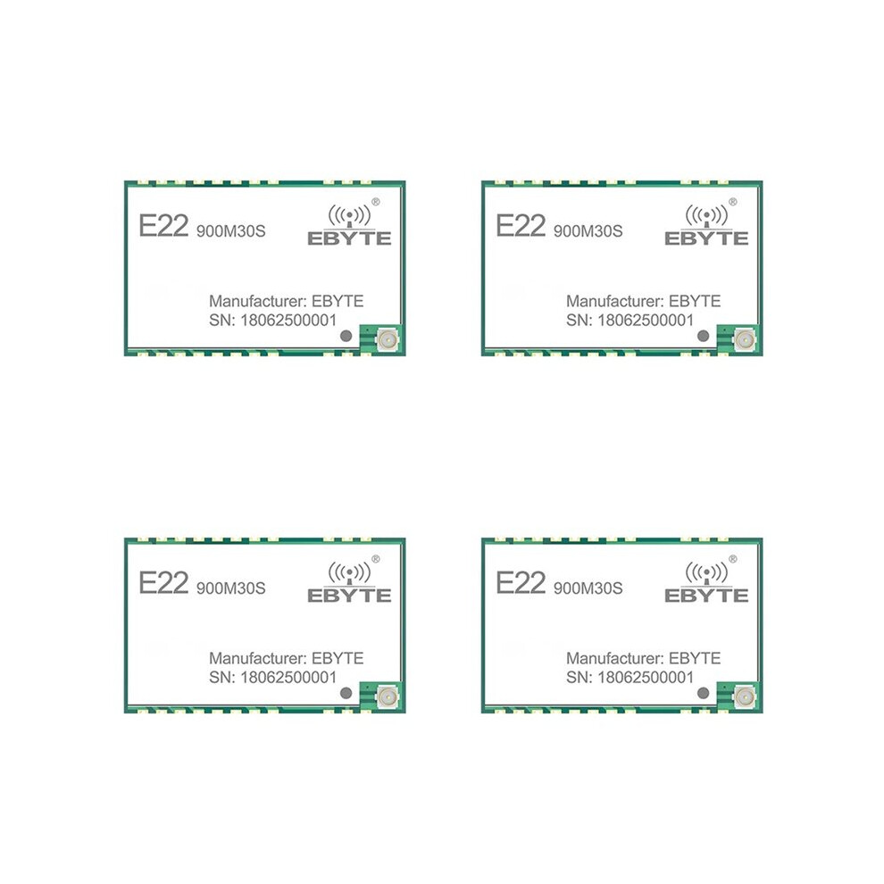 Photos - Card Reader / USB Hub 4X EBYTE SX1262 LoRa Module 32MHz High-Precision TCXO E22-900M30S 850-930MHz 30dBm 12km SPI Interface Module Low Power