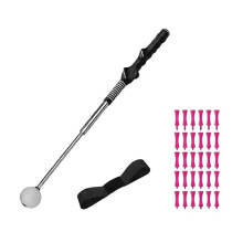 32PCS Swing Trainer Aid Set - Telescopic Practice Stick & Arm Band & Tees