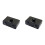 2X Musical Instrument Dynamic Microphone Volume Adjustment Attenuation Controller 1/4inTRS 6.35mm Interface 1