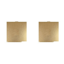 2X for Centauri Carbon Build Plate 260x271mm Print Bed Double Sided Textured PEI Sheet Flexible Spring Steel Platform
