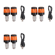 6 Feux de Guidon pour Scooter Électrique, Voyant D'Avertissement LED, Clignotants Étanches