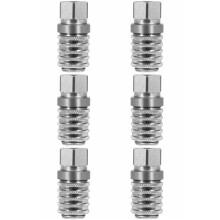 6X Raccord Rapide pour Port D'Essai Hydraulique et Équipement de Diagnostic en Acier PD242 avec Filetage Femelle