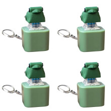 4X Jouet Anti-Stress en Forme de Grenouille Coassante, Rechargeable, avec Lumières, Anti-Anxiété, Sensoriel et Amusant, avec Son Animal.