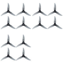6 Pares 3525-3 Hélice de PC de 3 Pás de 1,5 mm com Três Furos para Motor de 1806-2004 para Drones FPV Freestyle de 3,5 Polegadas Toothpick A