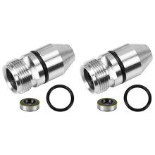 2X 345215 Bullet Speedometer Gear Sleeve Housing for Chevy TH350 with O-Ring and Metal Wrapped Seal Kit