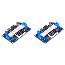 2X - High Power Adjustable Boost Module 3.0-35V to 3.5-35V 100W with Digital Display Voltmeter