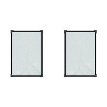 2X Zestaw DIY do Samodzielnego Montażu Pokrywy Akwarium z Magnetyczną Siatką Antypoślizgową