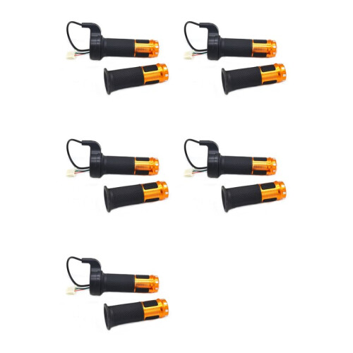 5X Universal Scooter Throttle Grip E-Bike Handlebar Twist Accelerator Speed Control Handle Replacement Parts