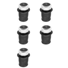 5X 4L0919311 -Cigarette Lighter Cover Chrome Plated -Cigarette Lighter Plug for - A3 A4 A5 Q2 Q7 R8 8WD919311