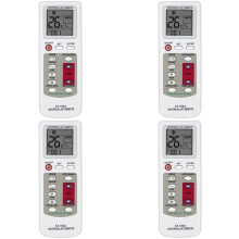 4X KT-109II Air Conditioner Remote Control Universal Replacement Air Conditioner LCD Display Remote Control with Base