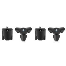 2X Action Camera Tripod for OSMO Pocket 3 2 Holder 1/4 Screw Gimbal Stand Bracket Portable Travel Tripod