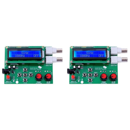 2X Signal Generator Pulse Frequency DDS Function Signal Generator DIY Kit Module 1Hz-65534Hz Syntezator with LCD Display