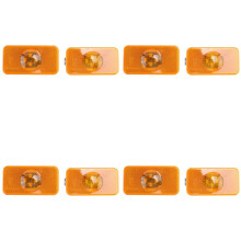 8 Pièces 24 V LED Marqueur Latéral Camion Feux Latéraux de Signalisation pour  FH FM FL Camion Lumières Ambre Numéro D'Article 20789440