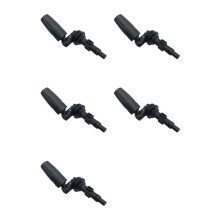 5X Högtrycksvattenpistol 360 Roterande Munstycke Kan Fläktas eller Rak Vattenstråle för för Att Tvätta Bil