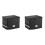 2X Vinyl Record Storage Box with Lock,Fireproof&Water Resistant Record Organizer Storage for 100+ Single Records 2