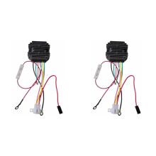 2X Voltage Regulator Rectifier for ASSY L100N L100V 114399-77550 114399-77560 12V 20A 119660-77710 12V 15A