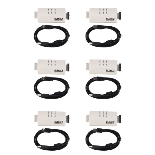 6X ULINK2 Emulator MDK5.0 Uppgradering Cortex-M0-M4 Guldpläterad Version