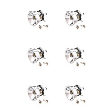 6st 6.35Mm 1/4Inch Gitaar Jack Stereo Output Socket voor Telecaster Elektrische Gitaar Onderdelen