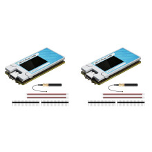 2X Heltec Mesh Node T096 Meshtastic NRF52840 Tracker LoRa Node SX1262 Devboard for MeshCore LoRaWAN 863-928MHz