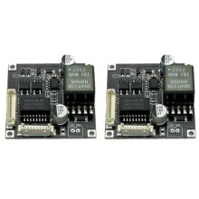 2X Carte de Module PoE pour Caméras IP de Sécurité Réseau CCTV, Alimentation par Ethernet, Sortie 12 V 1 A, Conforme à la Norme IEEE 802.3af