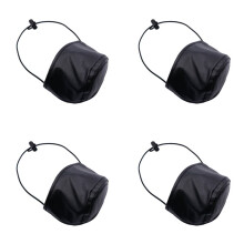 4X Driver Shoes Heel Protector Driving Heel Protection Cover for Right Foot Car Prevent Wear Shoes Heel Protection Cover