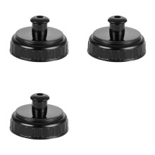 3X Bouchon de Rechange pour Bouteille Souple, Gourde de Vélo, Couvercle à Gorgée Directe, Bouchon pour Bouteille de Sport de Plein Air
