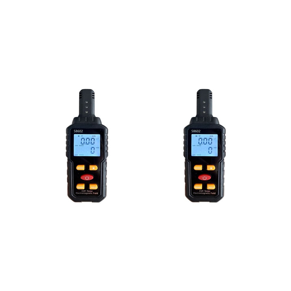 2X Digital Electromagnetic Field Radiation Detector Tester Emf Meter Portable Counter Emission Dosimete 4713878330945
