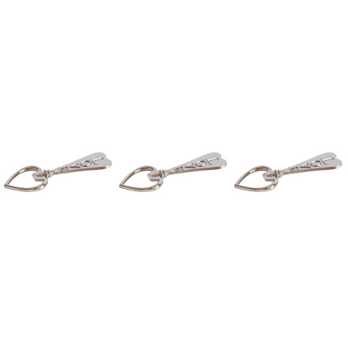 3Pièces Décapsuleur Coeur Argent Événement Mariage Cadeau 2