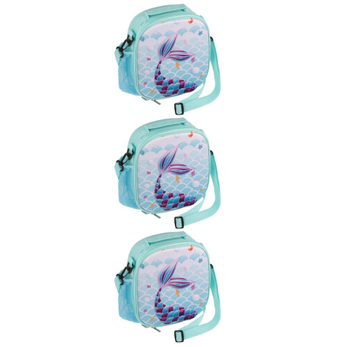 3Pièces Repas Isolé Pour , Compartiments , Coloré 1