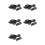 5X  Red Decal Skin Sticker Protector for  ONE Controller Console 1