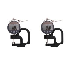2pcs 0.01mm Electronic Thickness Gauge 12.7mm Digital Micrometer Thickness Meter Micrometro Thickness Tester