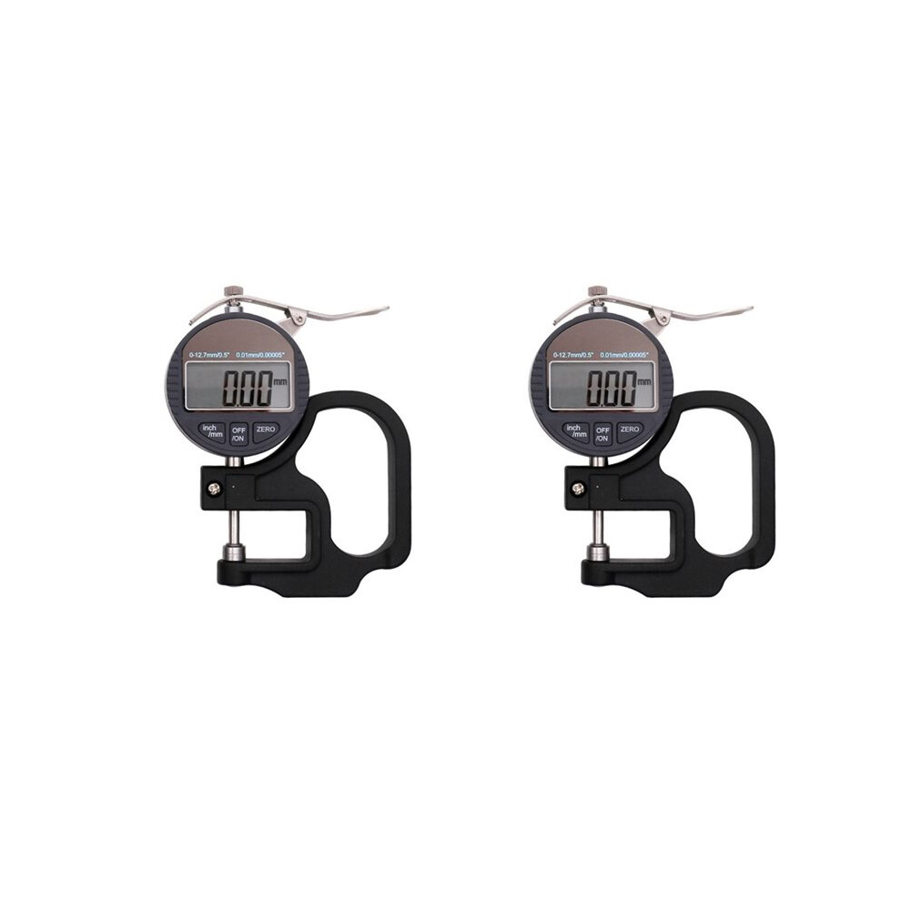 2Pcs 0.01Mm Electronic Thickness Gauge 12.7Mm Digital Micrometer Thickness Meter Micrometro Thickness Tester 6032484028595