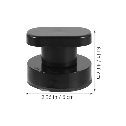 2St Plastic Zuignap Handvatten Voor Badkamer, Antislip En 1