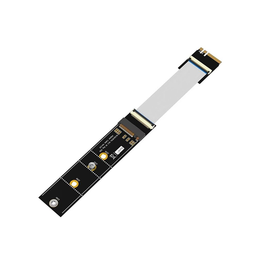 Photos - Memory Card M. 2 Key M to Key A+E Interface Connection Extension Cable Nvme Adapter Card