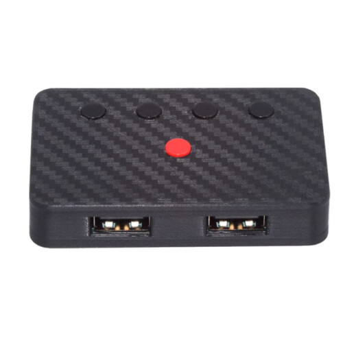 USB Keyboard and Mouse  5.3 Adapter,  USB Hub Adaptor USB Wired Keyboard Mouse to Wireless