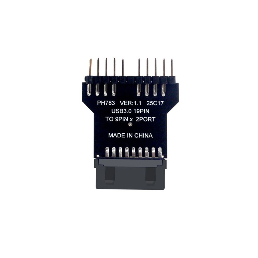 Usb 2.0 9-Pin Header Splitter Adapter 1 To 2 Extension For Motherboard Dual Usb Hub Connectors For Rgb Fans 6034095598139