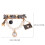 1 Vrouw Broche Legering Glanzende Parel Corsage 2