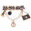 1 Vrouw Broche Legering Glanzende Parel Corsage 7