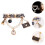 1 Vrouw Broche Legering Glanzende Parel Corsage 8