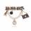1 Vrouw Broche Legering Glanzende Parel Corsage 11