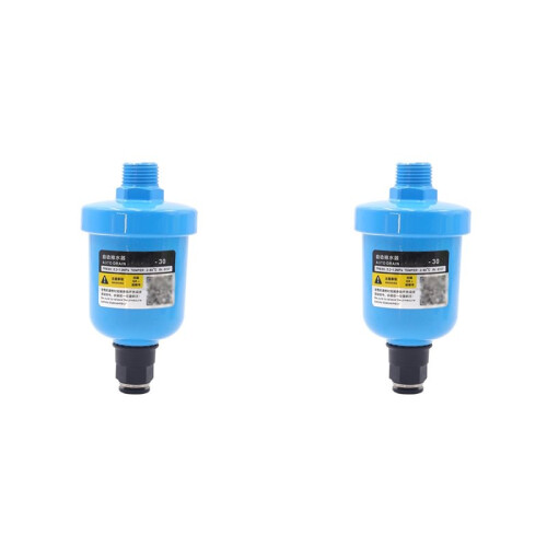 2X Válvula de Compressor de Ar Pneumático AD202 Válvula de Drenagem Automática  Copo Compressor de Ar Tipo Válvula de Drenagem Automática