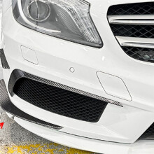 Auto Voorbumper Onderste Splitter Spoiler Mistlamp Spoiler Trim voor - A-Klasse W176 AMG 2013-2015 A