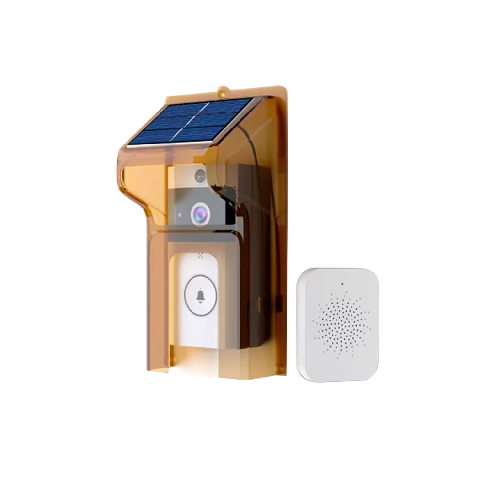 Doorbell Camera With Solar Charging, Waterproof, Night Vision, Hd, Two-Way Intercom Voice For Home Security 4712609072499