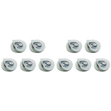 10PCS LED Coaster Luminous Bottle Stickers Lights Lamps for Xmas Bar KTV Wedding Party Cocktail Drink Cups Vase Decor A