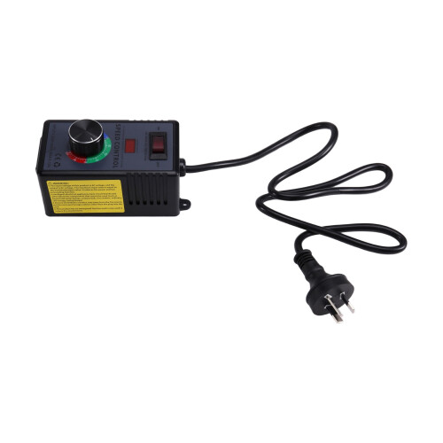 AC Motor Speed Controller 10A 0-220VAC Output AC220-240V Variable Fan Speed Regulator with Overload Protection AU PLUG