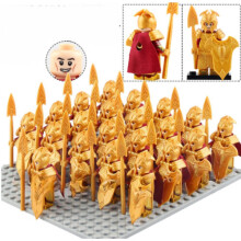 (F) 21pcs Medieval Roman Warriors Spartan Warriors Minifigures Kids Toys