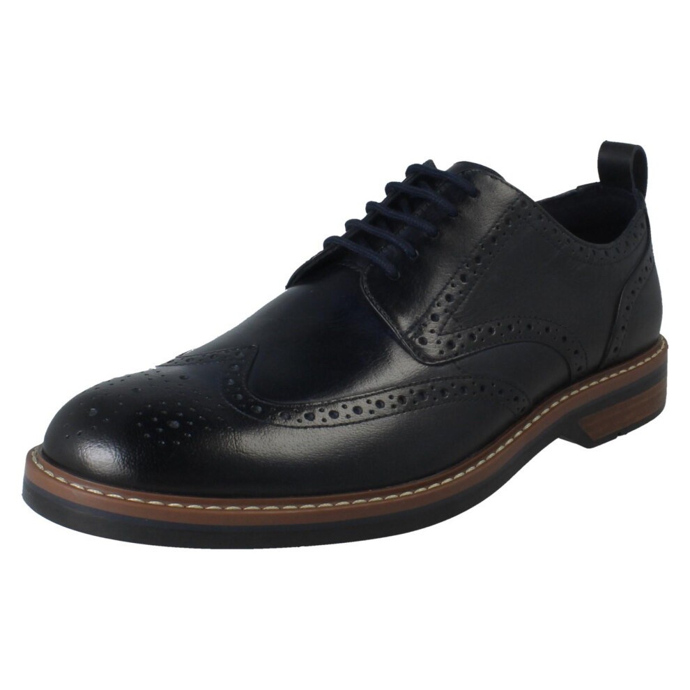 Clarks Men's Blue Brogues in Size 7, Sports Direct - Image 4
