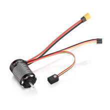QUICRUN Fusion 8ight 1/8 Kletterauto, Bürstenloser Motor für 1/8 RC Kletterauto, Antriebssystem, Integrierter Motor, ESC