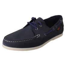 (Navy, UK 10) Mens Clarks Casual Shoes Charmouth Lace - G Fit